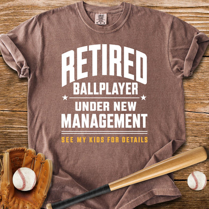 Funny Retired Ballplayer - HomeRun PrintsComfort Colors
