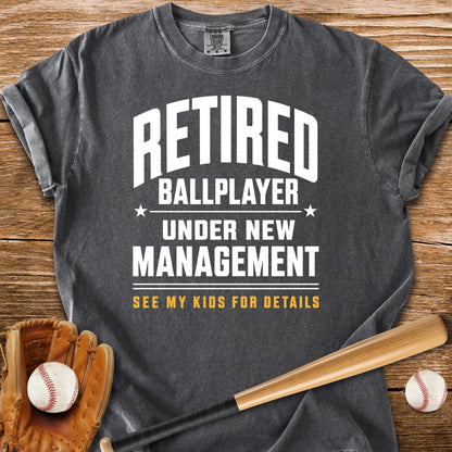 Funny Retired Ballplayer - HomeRun PrintsComfort Colors