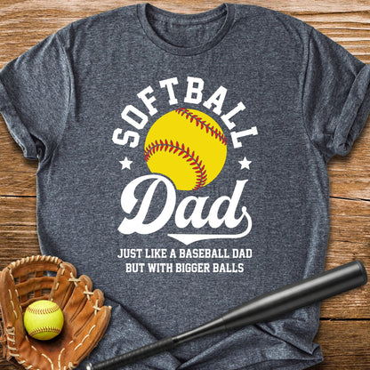 Funny Softball Dad - HomeRun PrintsT-Shirt