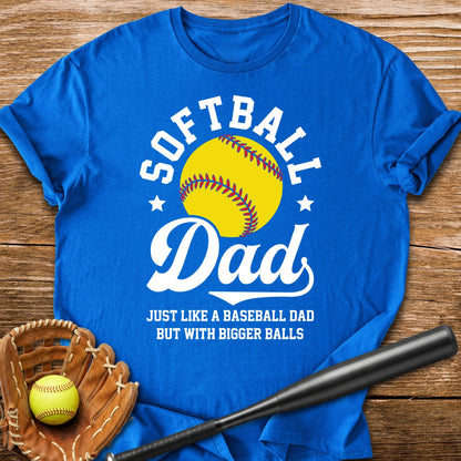Funny Softball Dad - HomeRun PrintsT-Shirt