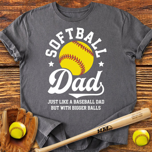 Funny Softball Dad T-Shirt - HomeRun PrintsT-Shirt
