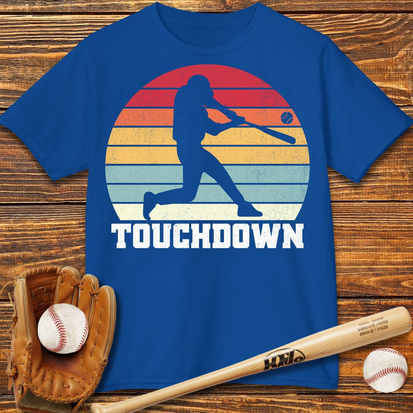 Funny Touchdown Kids T-Shirt - HomeRun PrintsKids clothes