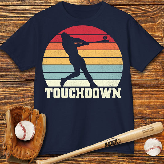 Funny Touchdown Kids T-Shirt - HomeRun PrintsKids clothes