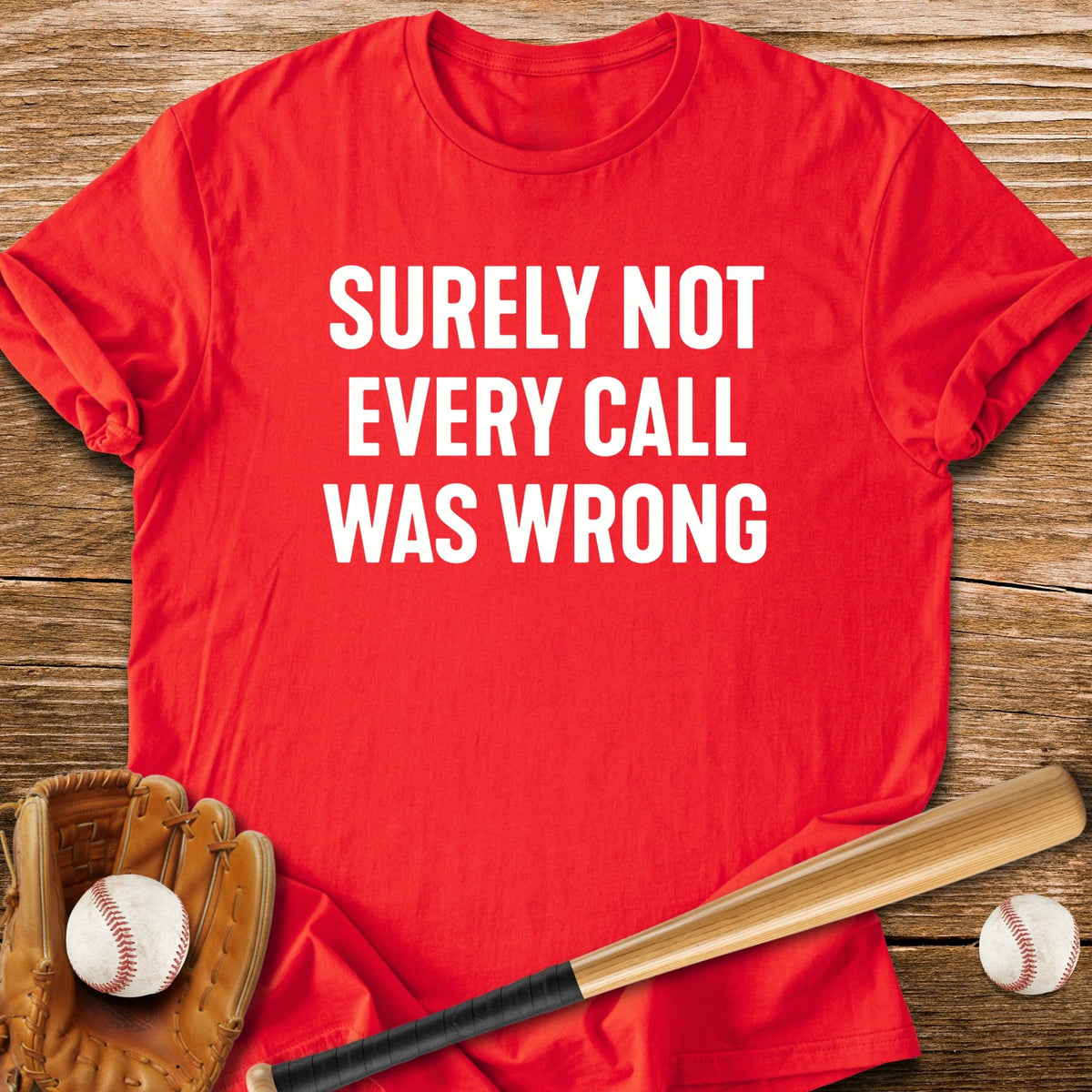 Funny Umpire - HomeRun PrintsT-Shirt