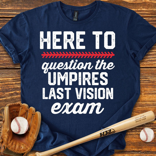 Funny Umpires Baseball T-shirt - HomeRun PrintsT-Shirt
