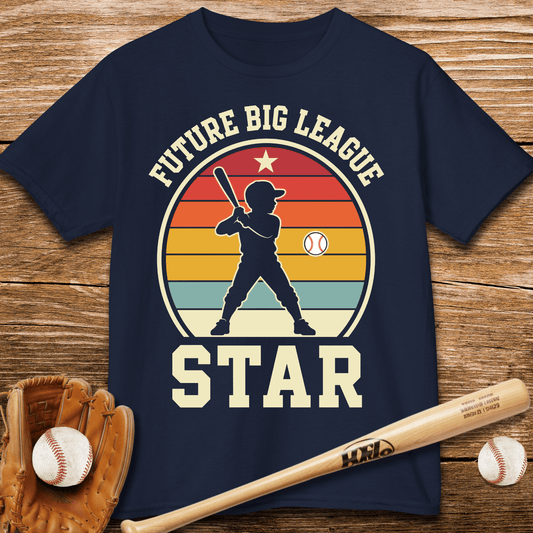 Future Big League Star Kids T-shirt - HomeRun PrintsKids clothes