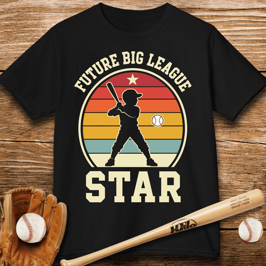Future Big League Star Kids T-shirt - HomeRun PrintsKids clothes