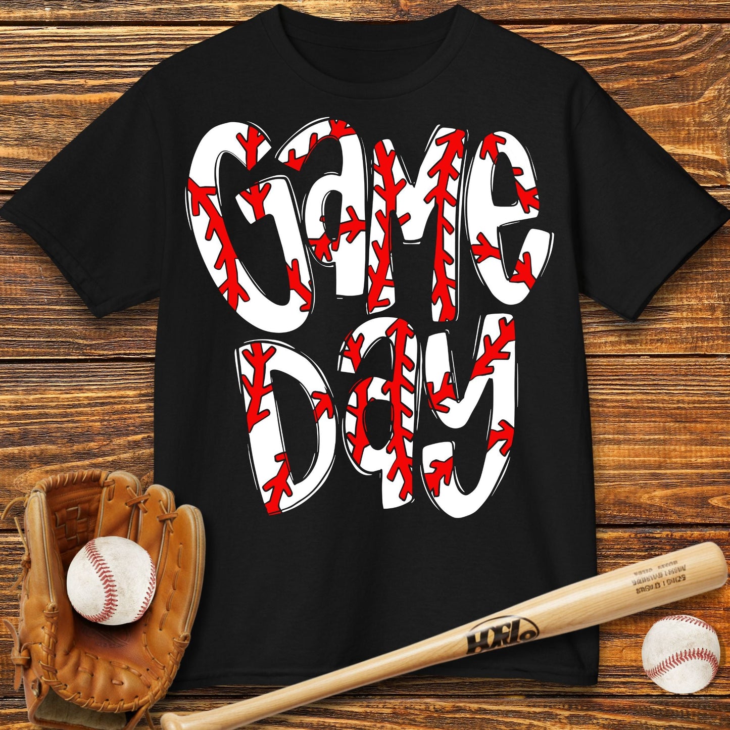 Game Day Baseball Kids T-Shirt - HomeRun PrintsKids clothes