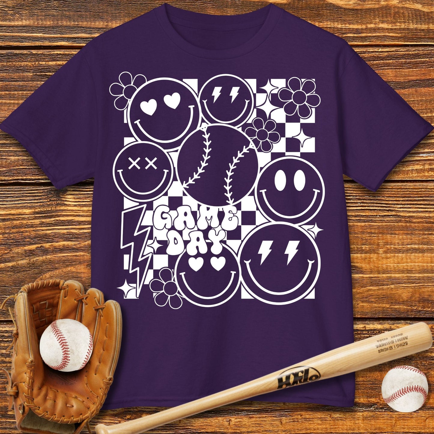 Game Day Baseball Kids T-shirt - HomeRun PrintsKids clothes