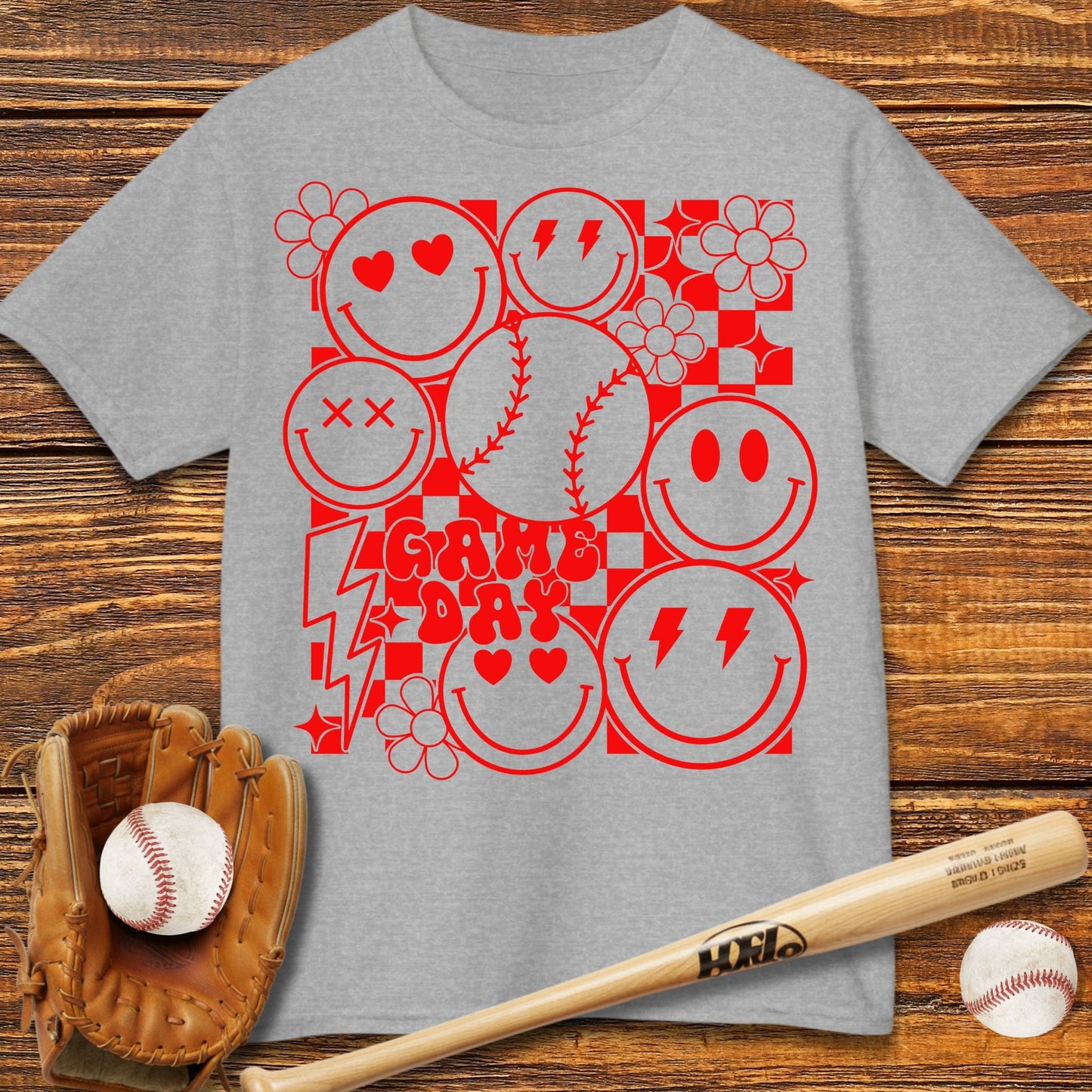 Game Day Baseball Kids T-shirt - HomeRun PrintsKids clothes