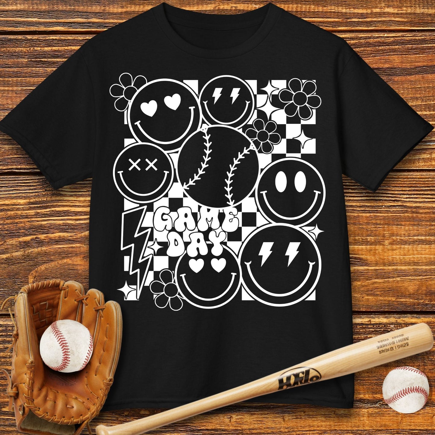 Game Day Baseball Kids T-shirt - HomeRun PrintsKids clothes