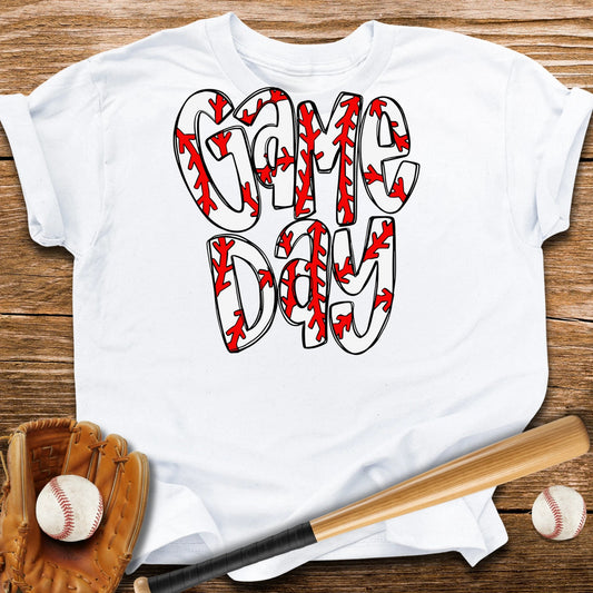 Game Day Baseball Youth Tee - HomeRun PrintsKids clothes