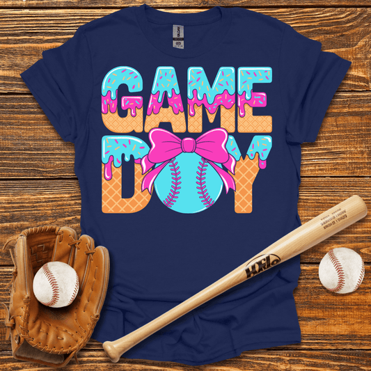 Game Day Drip T-Shirt - HomeRun PrintsT-Shirt