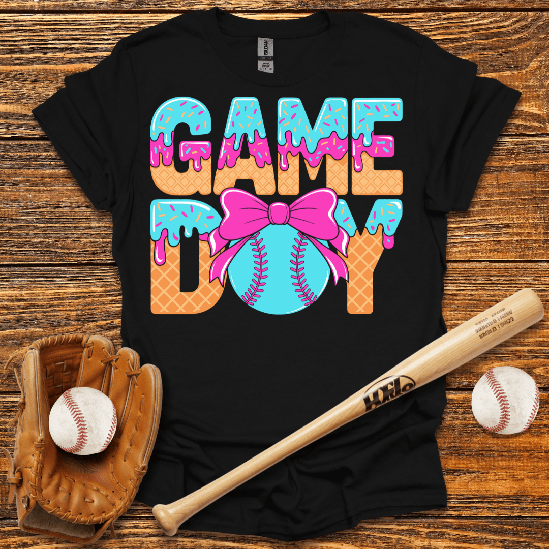 Game Day Drip T-Shirt - HomeRun PrintsT-Shirt