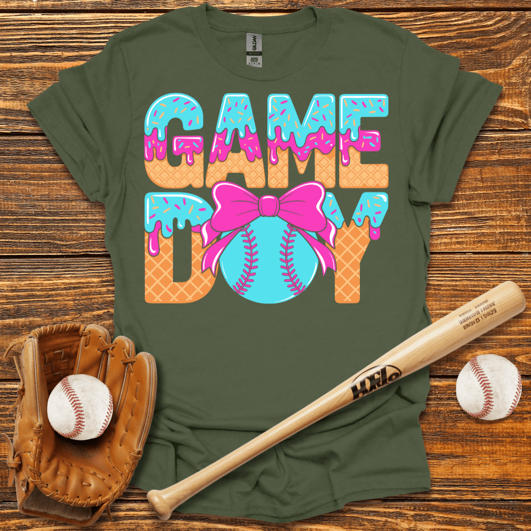 Game Day Drip T-Shirt - HomeRun PrintsT-Shirt