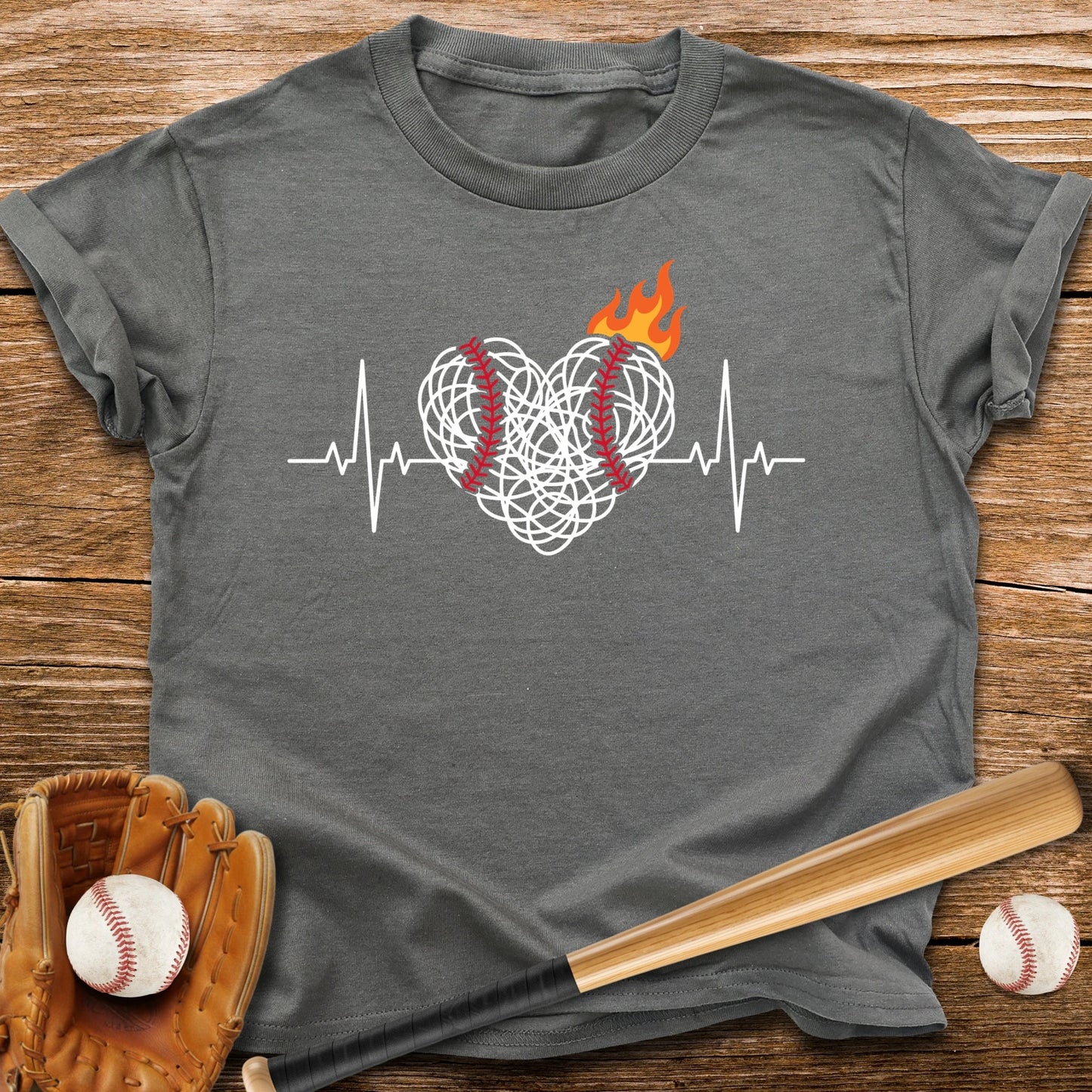 Game Day Heart - HomeRun PrintsKids clothes