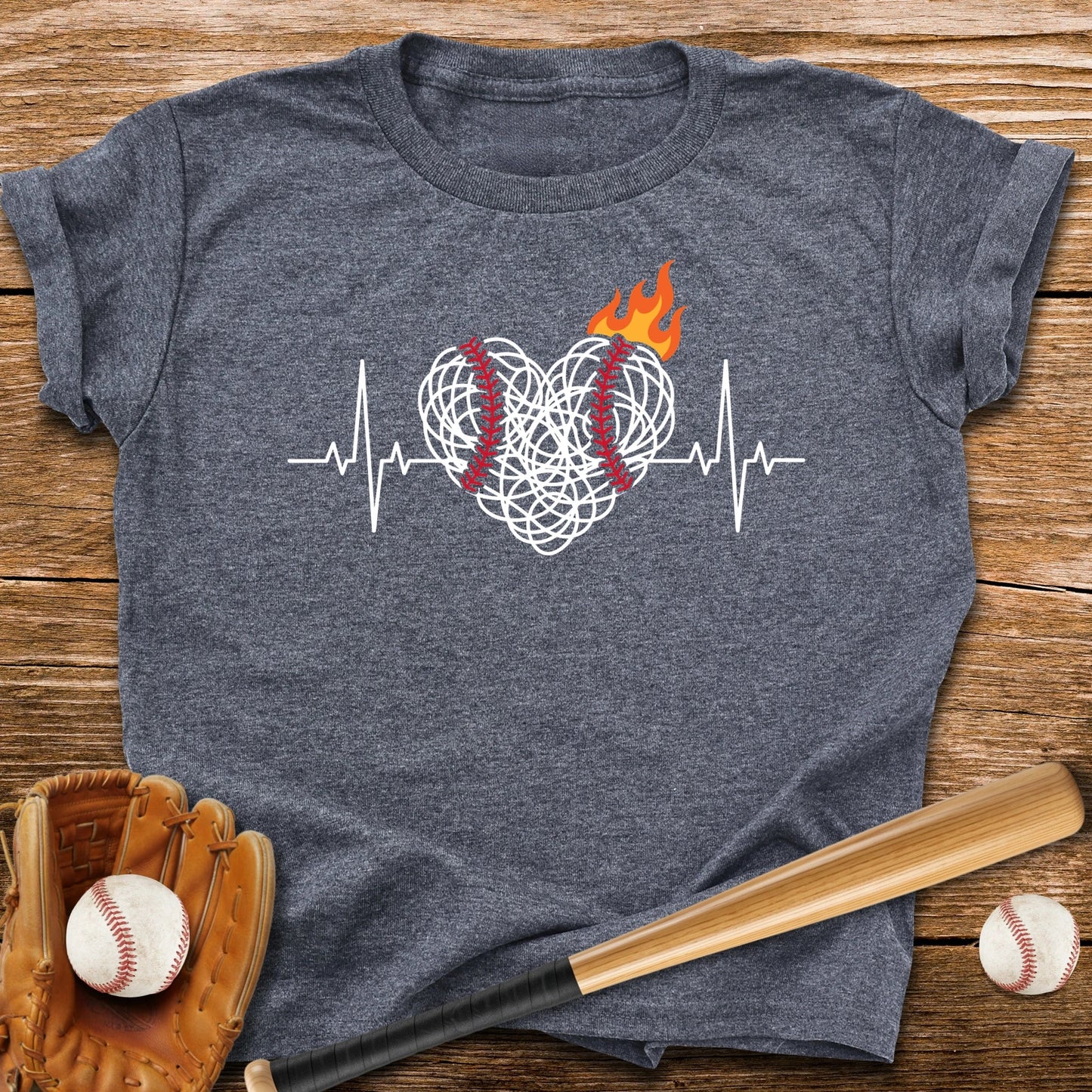 Game Day Heart - HomeRun PrintsKids clothes
