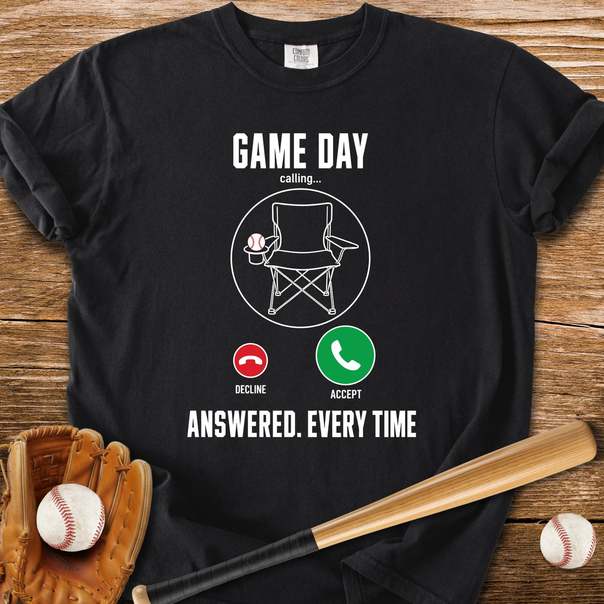 Game Day Is Calling - HomeRun PrintsComfort Colors