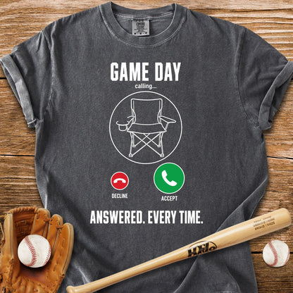 Game Day Is Calling T-Shirt - HomeRun PrintsComfort Colors