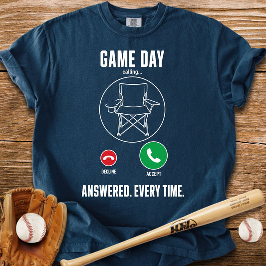 Game Day Is Calling T-Shirt - HomeRun PrintsComfort Colors