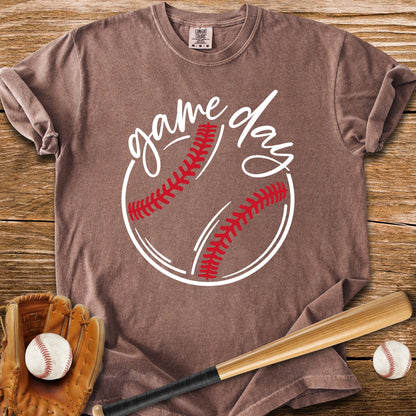 Game Day Stitches - HomeRun PrintsComfort Colors