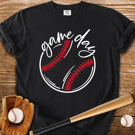Game Day Stitches - HomeRun PrintsComfort Colors