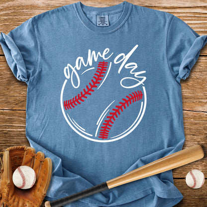 Game Day Stitches - HomeRun PrintsComfort Colors