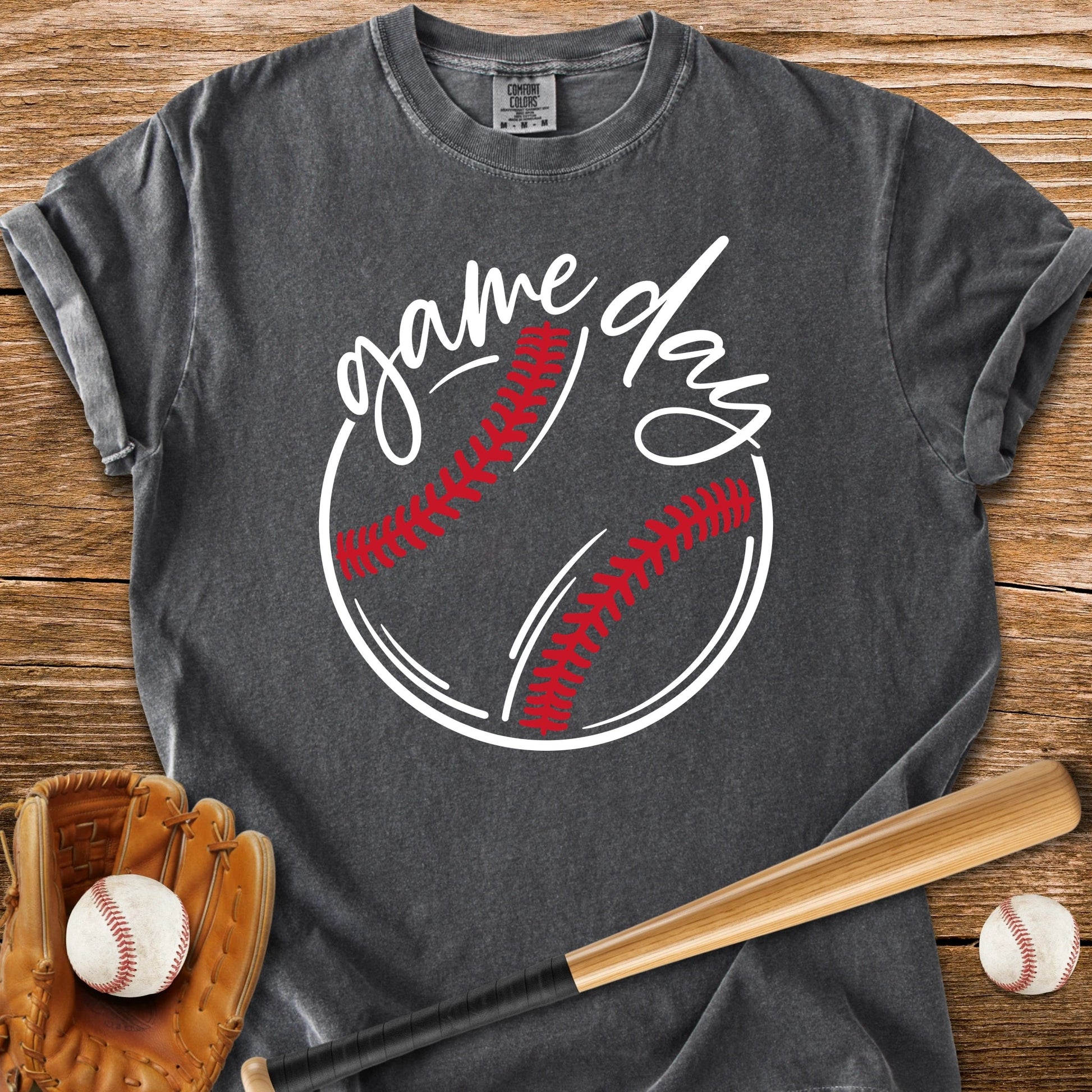Game Day Stitches - HomeRun PrintsComfort Colors