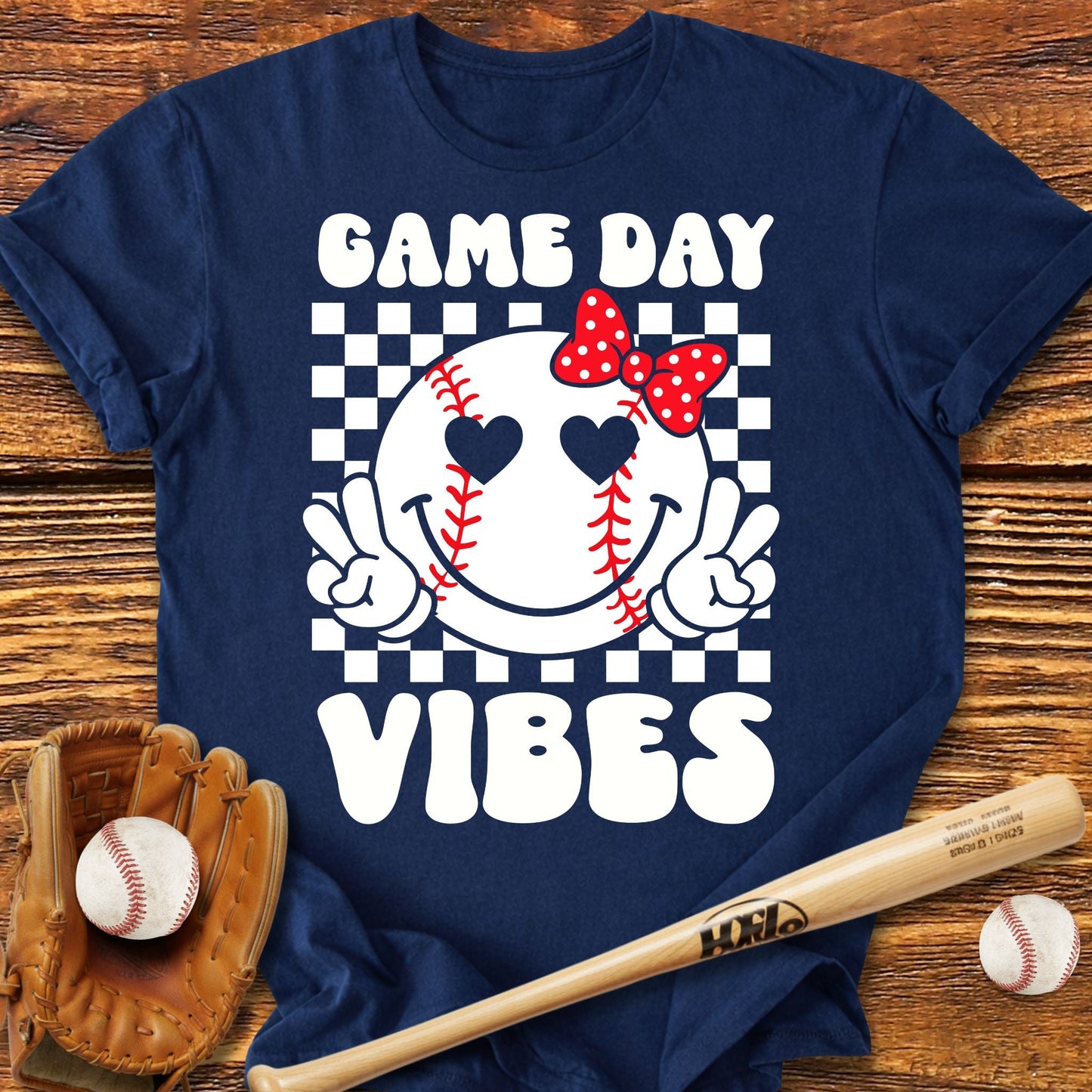 Game Day Vibes Baseball Adult T-Shirt - HomeRun PrintsT-Shirt