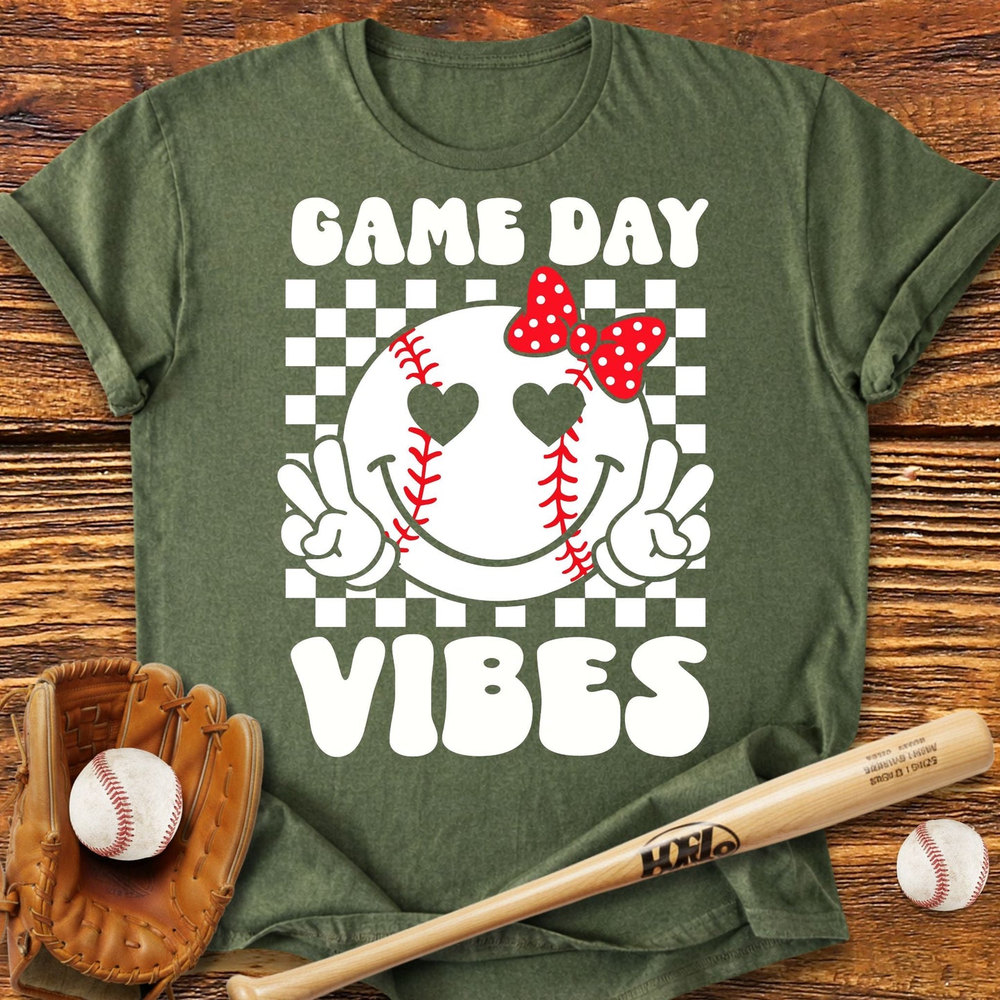 Game Day Vibes Baseball Adult T-Shirt - HomeRun PrintsT-Shirt