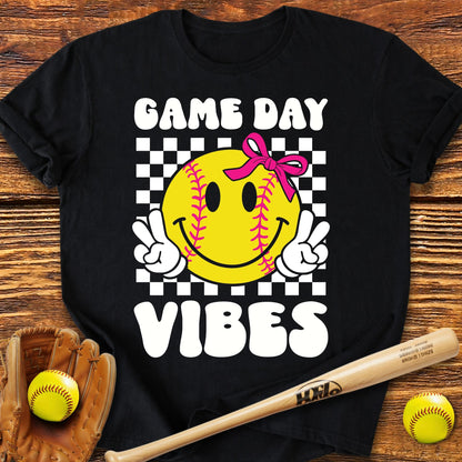 Game Day Vibes Softball T-Shirt - HomeRun PrintsT-Shirt