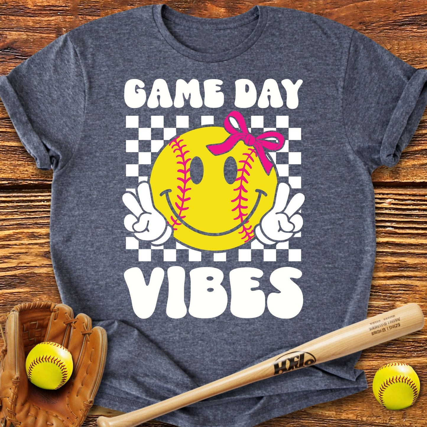 Game Day Vibes Softball T-Shirt - HomeRun PrintsT-Shirt