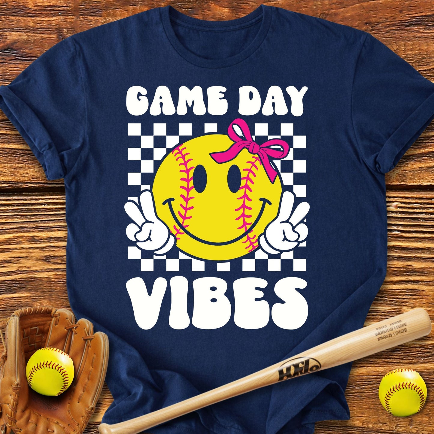 Game Day Vibes Softball T-Shirt - HomeRun PrintsT-Shirt