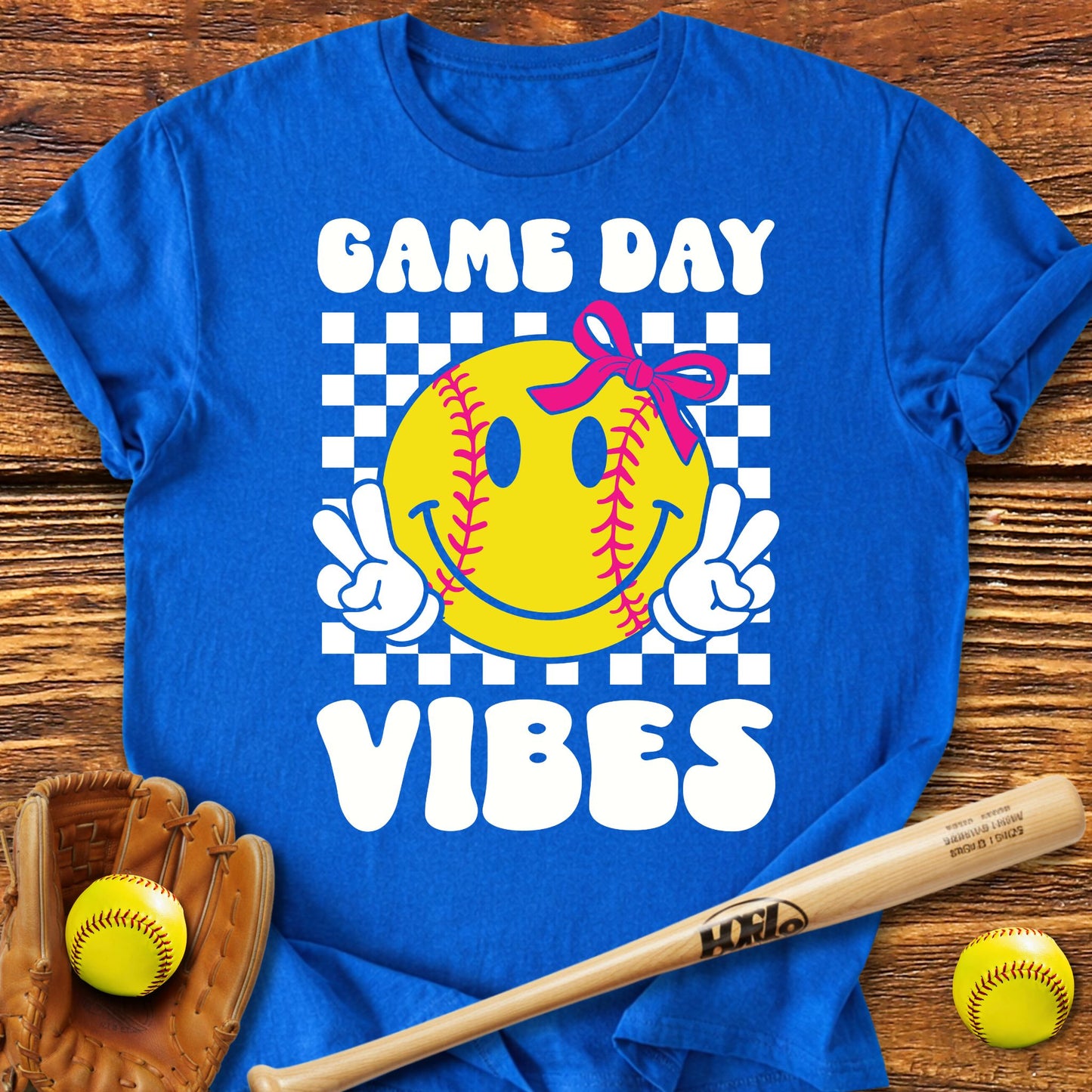 Game Day Vibes Softball T-Shirt - HomeRun PrintsT-Shirt