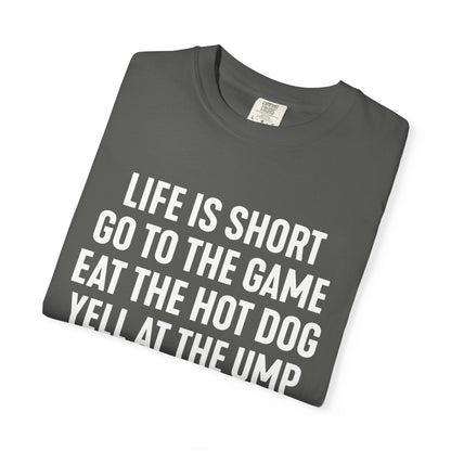 Game Hot Dog Heckle Repeat T-Shirt - HomeRun PrintsT-Shirt