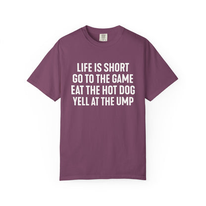 Game Hot Dog Heckle Repeat T-Shirt - HomeRun PrintsT-Shirt