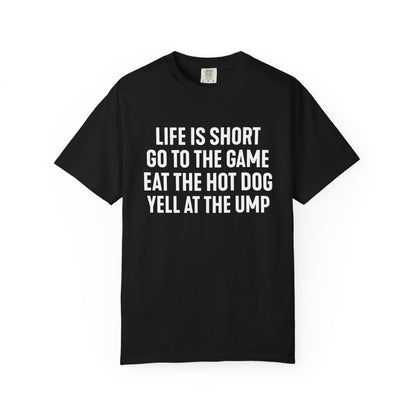 Game Hot Dog Heckle Repeat T-Shirt - HomeRun PrintsT-Shirt
