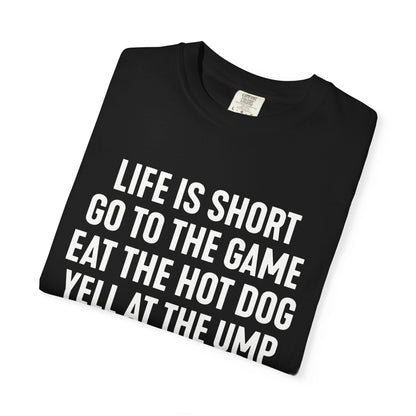 Game Hot Dog Heckle Repeat T-Shirt - HomeRun PrintsT-Shirt