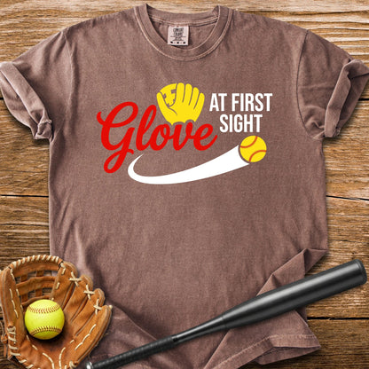 Glove At First Sight - HomeRun PrintsComfort Colors
