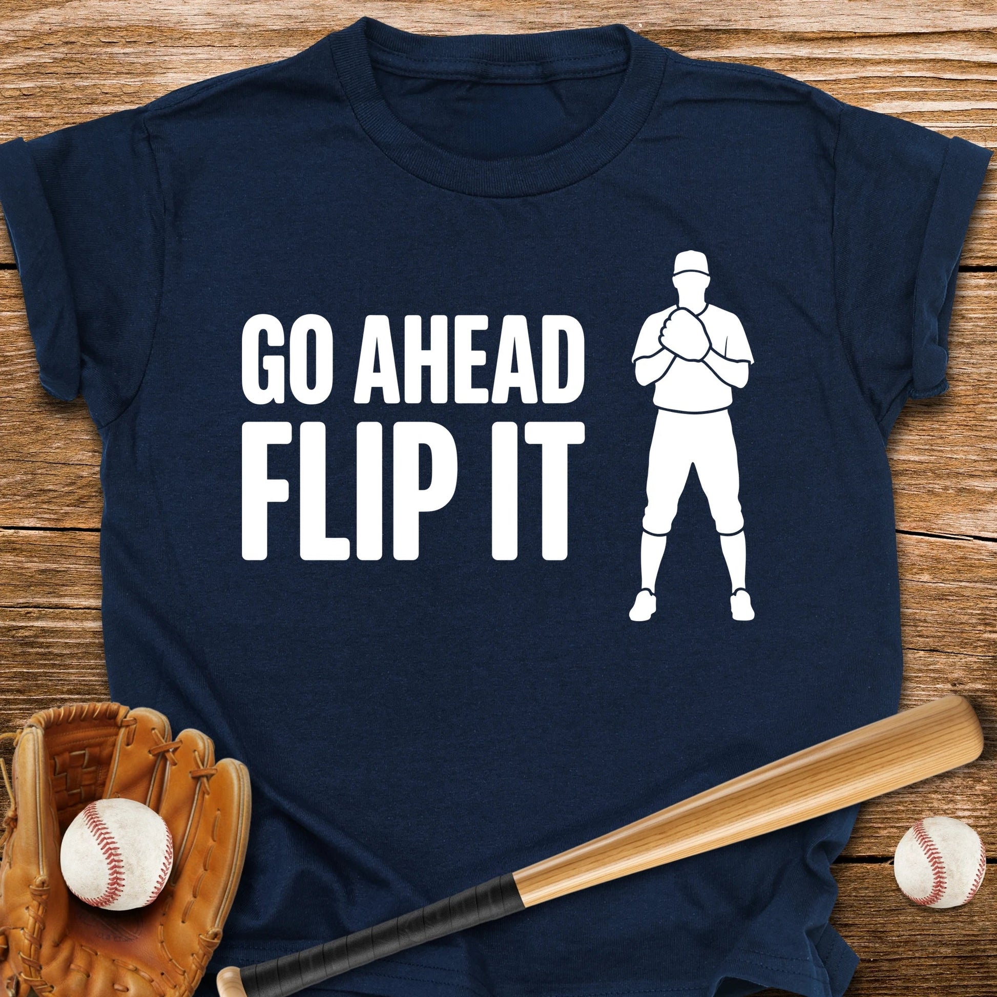 Go Ahead Flip It Youth Tee - HomeRun PrintsKids clothes
