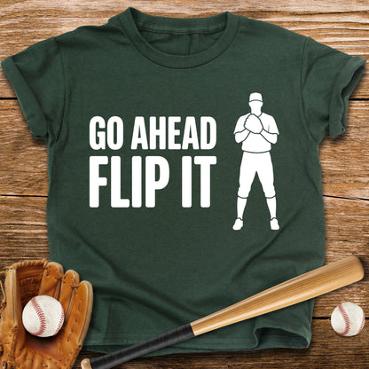 Go Ahead Flip It Youth Tee - HomeRun PrintsKids clothes