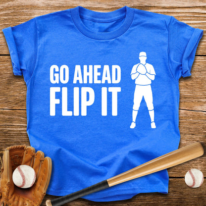 Go Ahead Flip It Youth Tee - HomeRun PrintsKids clothes