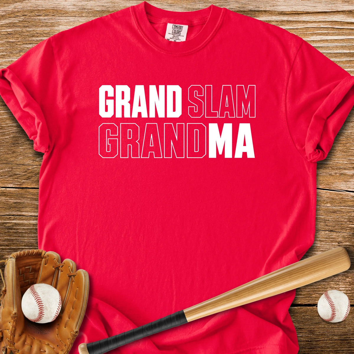 Grand Slam Grandma - HomeRun PrintsComfort Colors