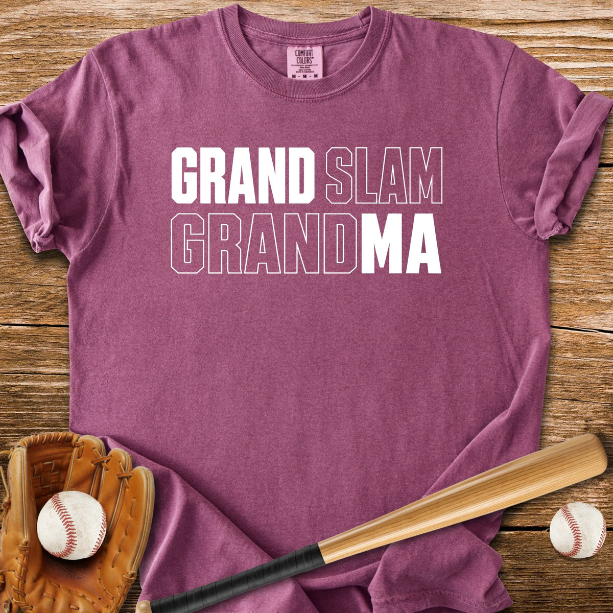 Grand Slam Grandma - HomeRun PrintsComfort Colors
