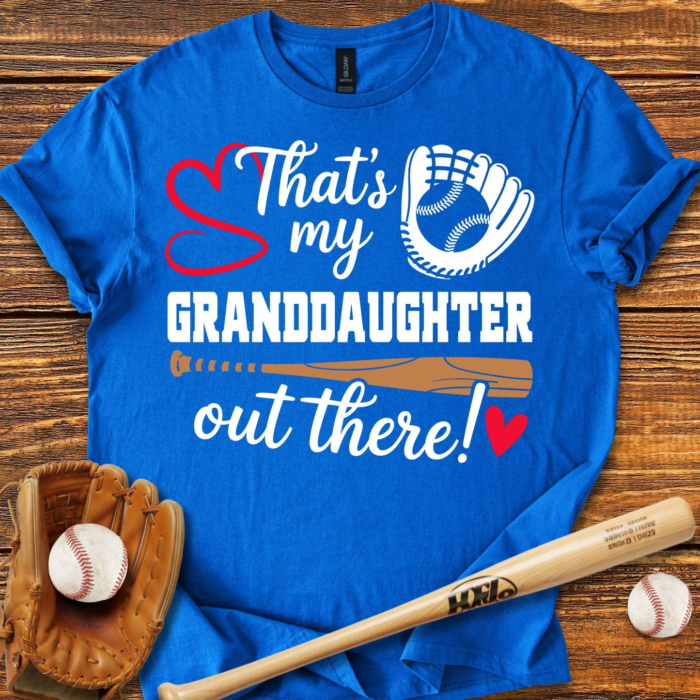 Granddaughter Out There T-Shirt - HomeRun PrintsT-Shirt
