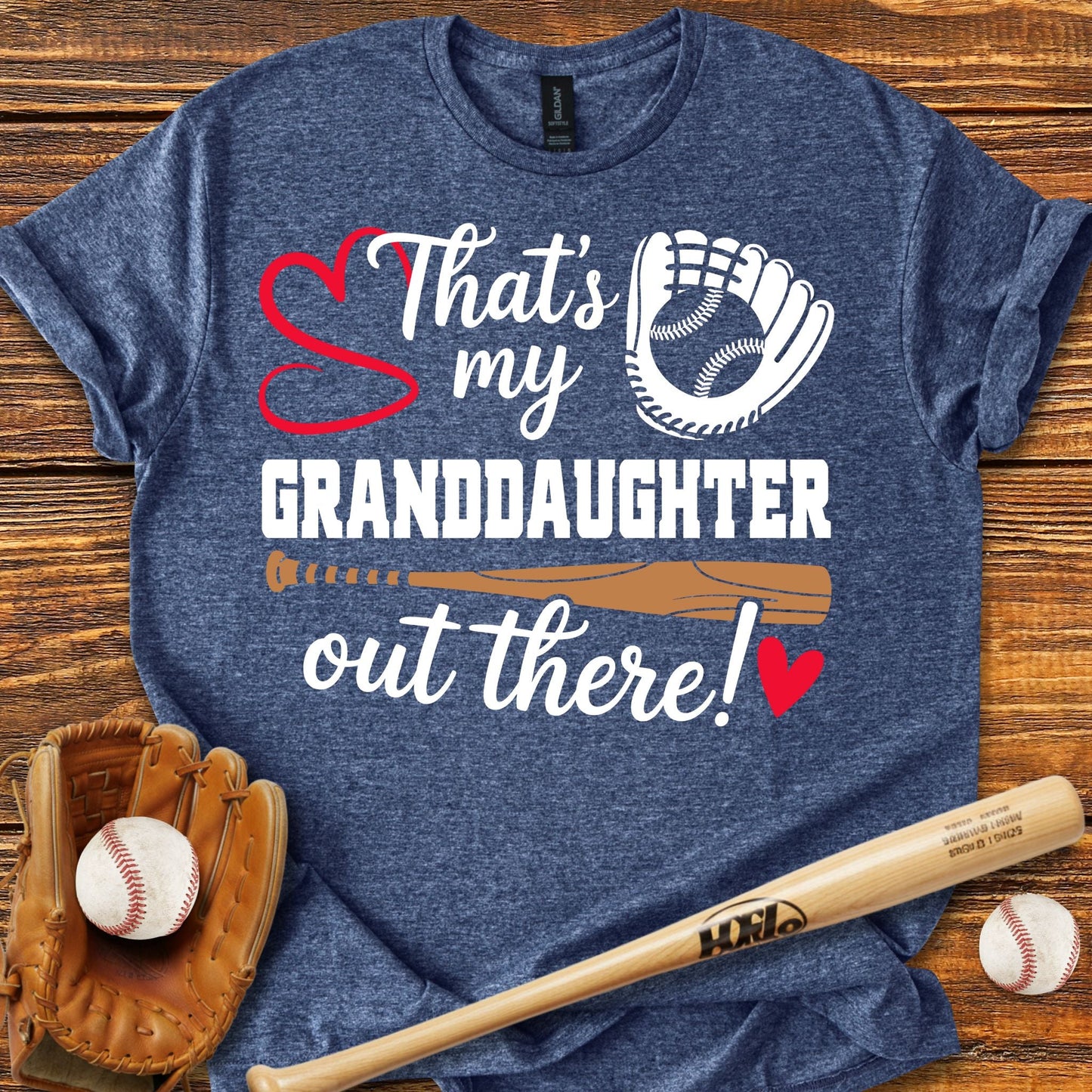 Granddaughter Out There T-Shirt - HomeRun PrintsT-Shirt