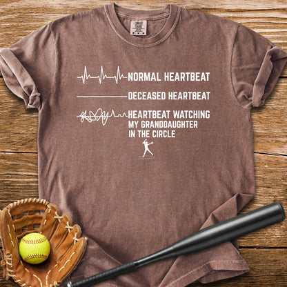 Granddaughter's Circle Flatlines Me - HomeRun PrintsComfort Colors