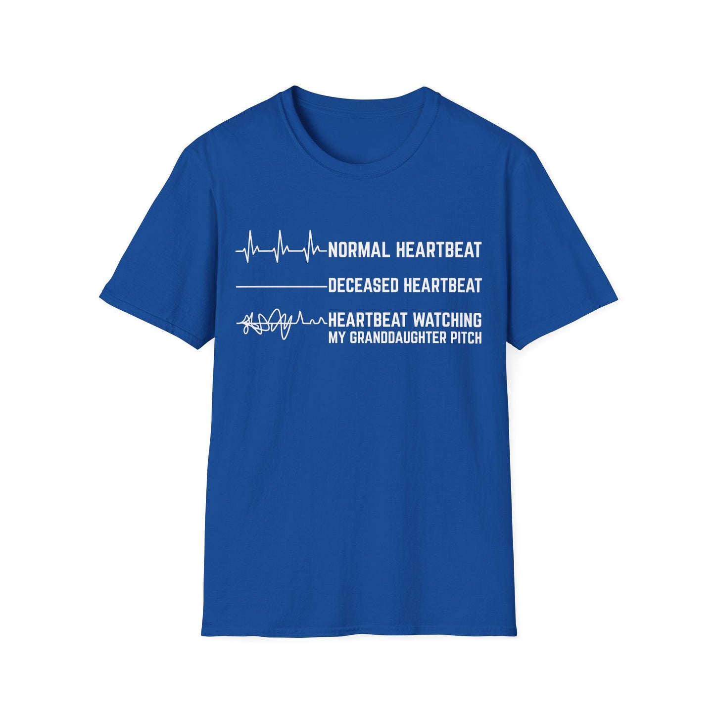 Granddaughter's Pitch Flatlines Me T-Shirt - HomeRun PrintsT-Shirt