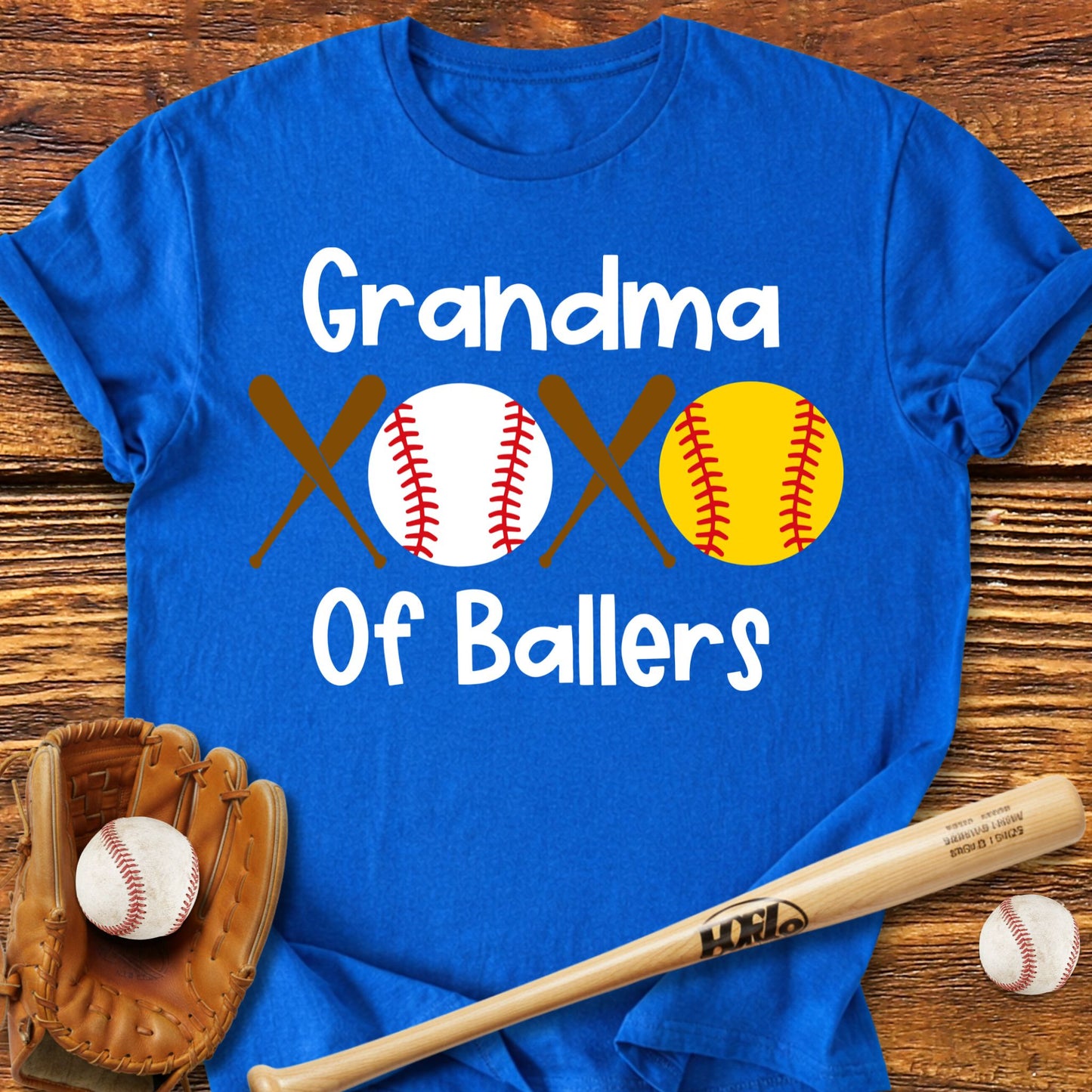 Grandma Of Ballers T-Shirt - HomeRun PrintsT-Shirt