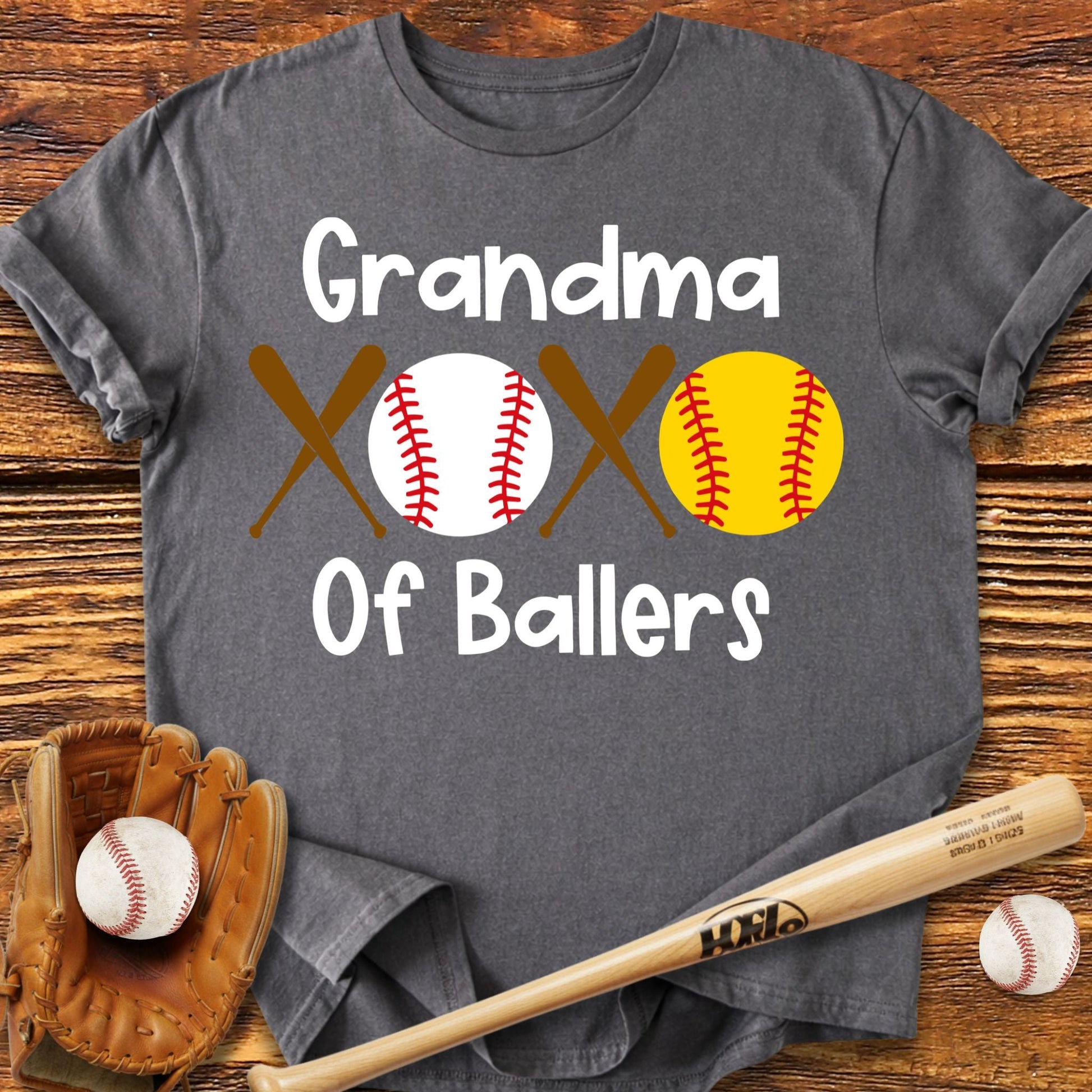 Grandma Of Ballers T-Shirt - HomeRun PrintsT-Shirt
